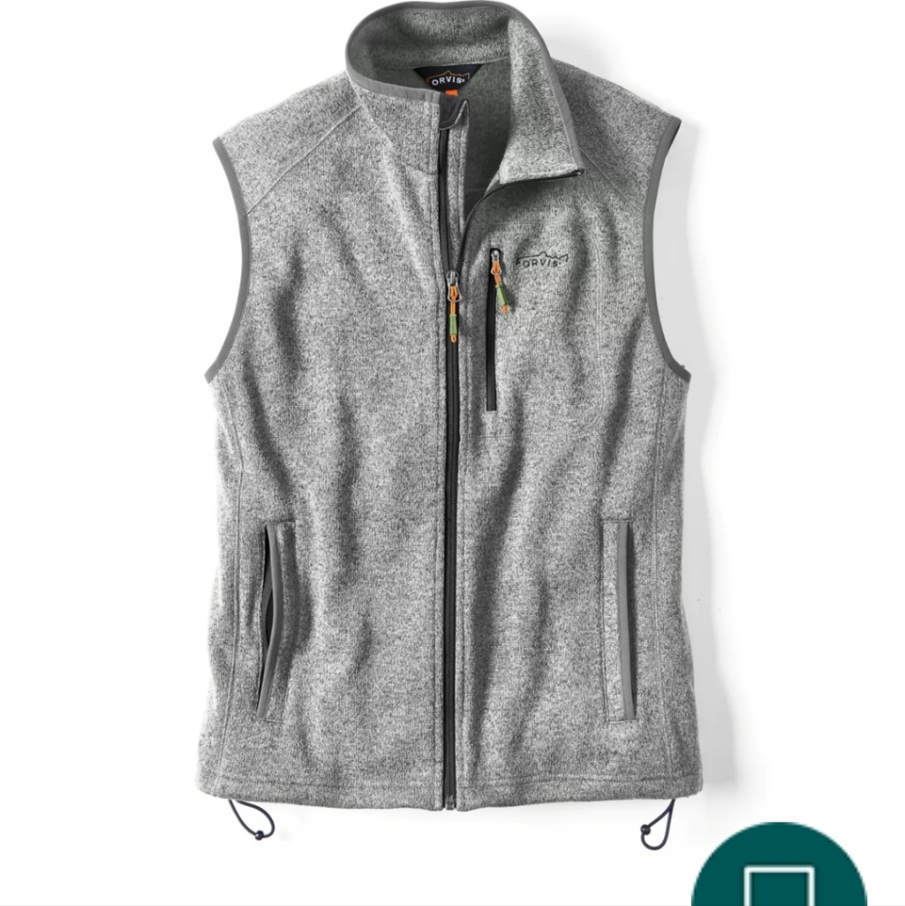 Orvis sweater fleece vest